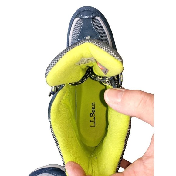 LL Been Primaloft Boots Women Sz 8.5 Medium TEK 2.5 Waterproof Trail Winter Blue - Picture 8 of 12